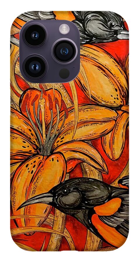 Oriole Pair - Phone Case
