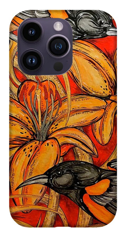 Oriole Pair - Phone Case