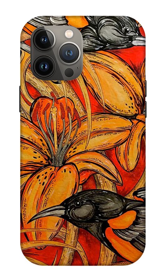Oriole Pair - Phone Case