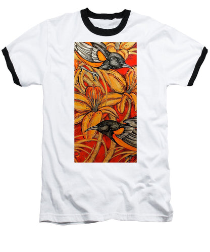 Oriole Pair - Baseball T-Shirt