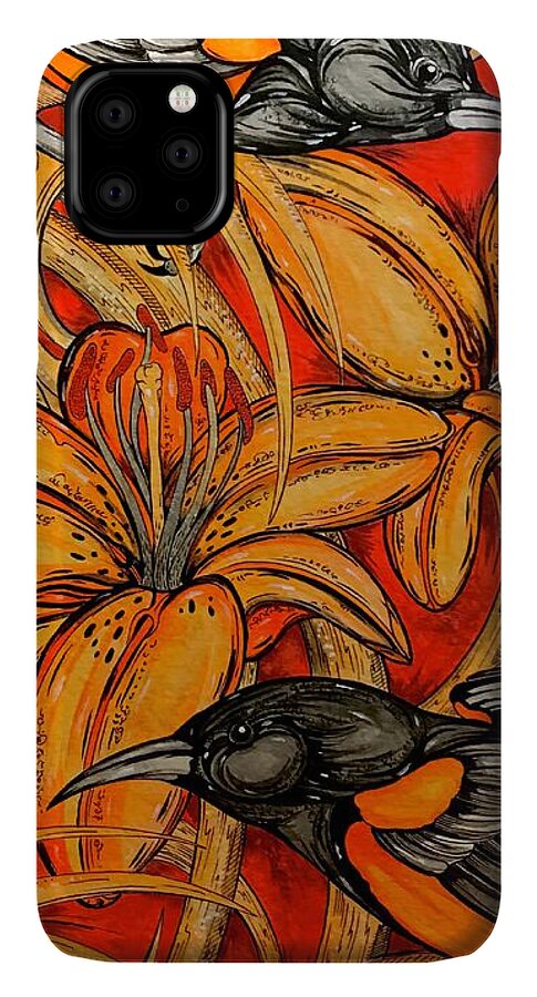 Oriole Pair - Phone Case