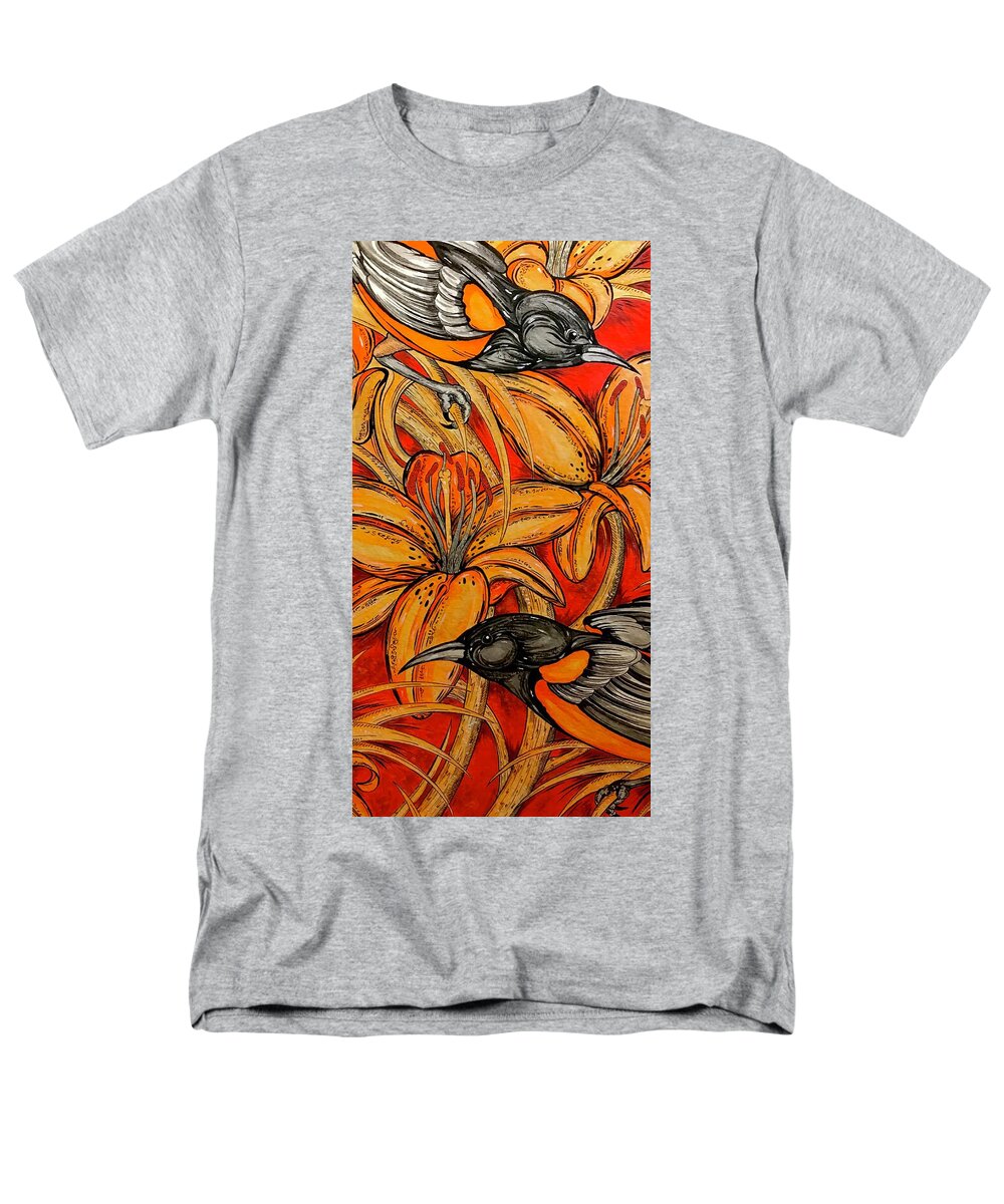 Oriole Pair - Men's T-Shirt  (Regular Fit)
