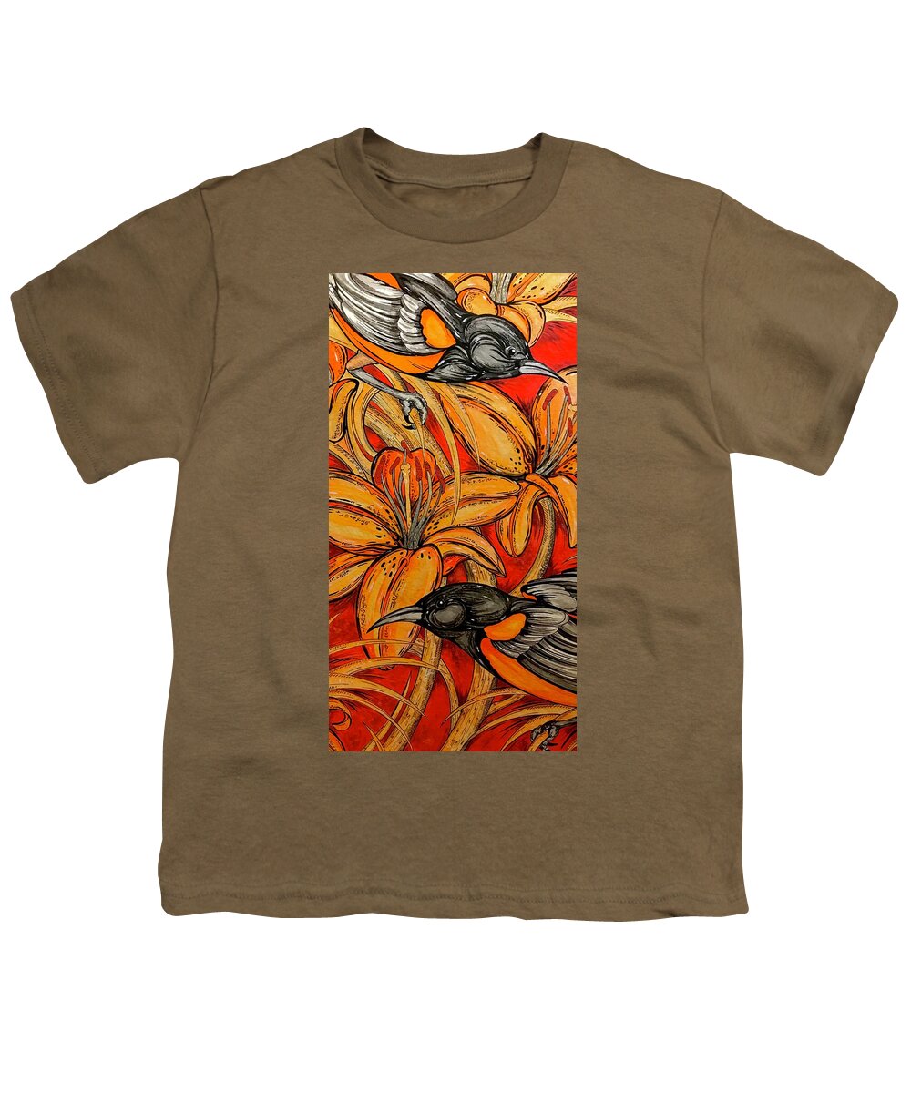 Oriole Pair - Youth T-Shirt
