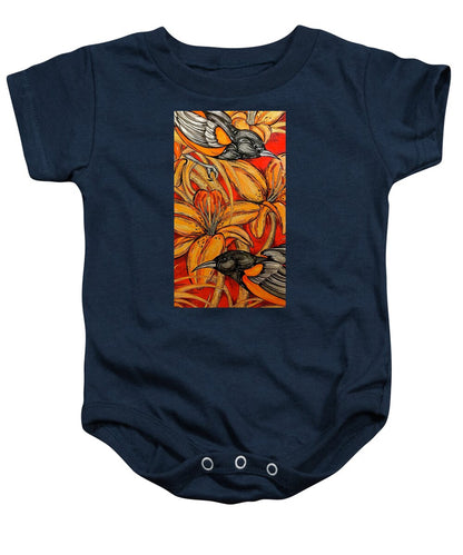 Oriole Pair - Baby Onesie