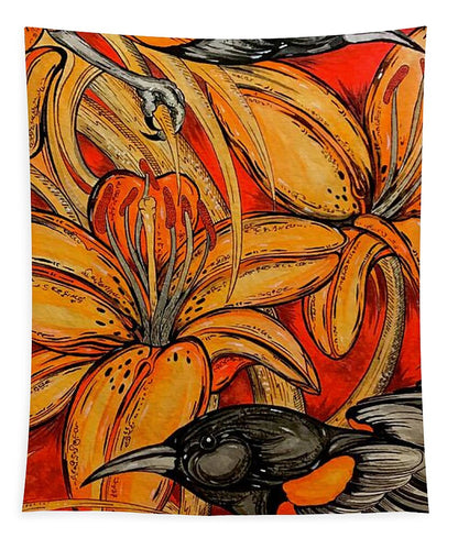 Oriole Pair - Tapestry