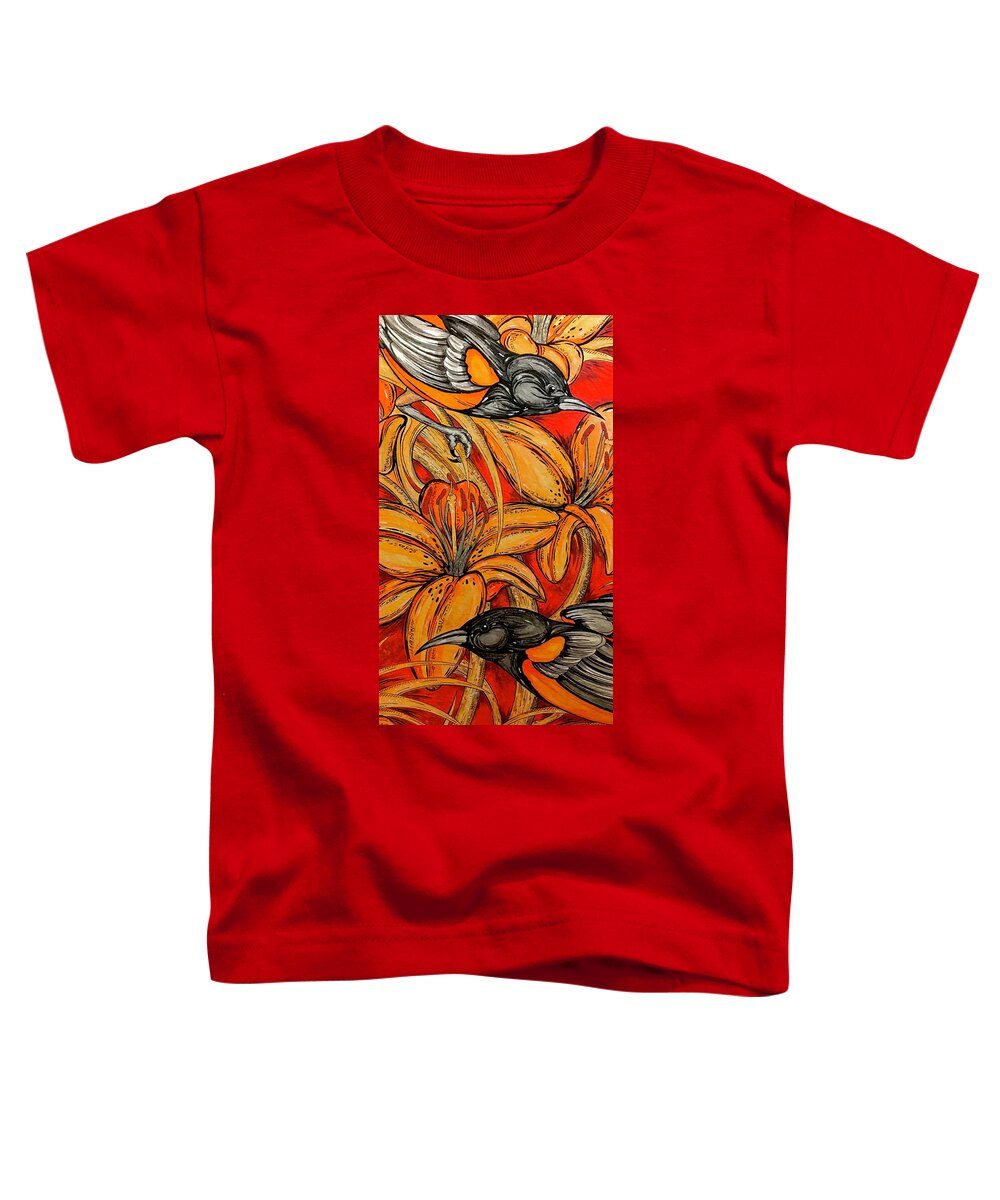 Oriole Pair - Toddler T-Shirt