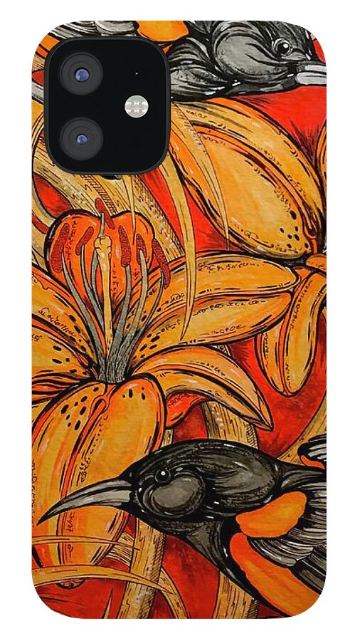 Oriole Pair - Phone Case