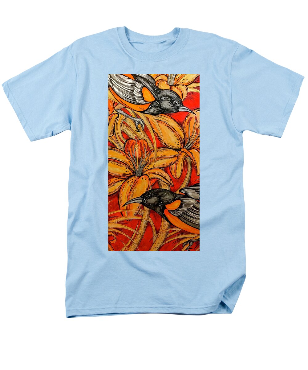 Oriole Pair - Men's T-Shirt  (Regular Fit)