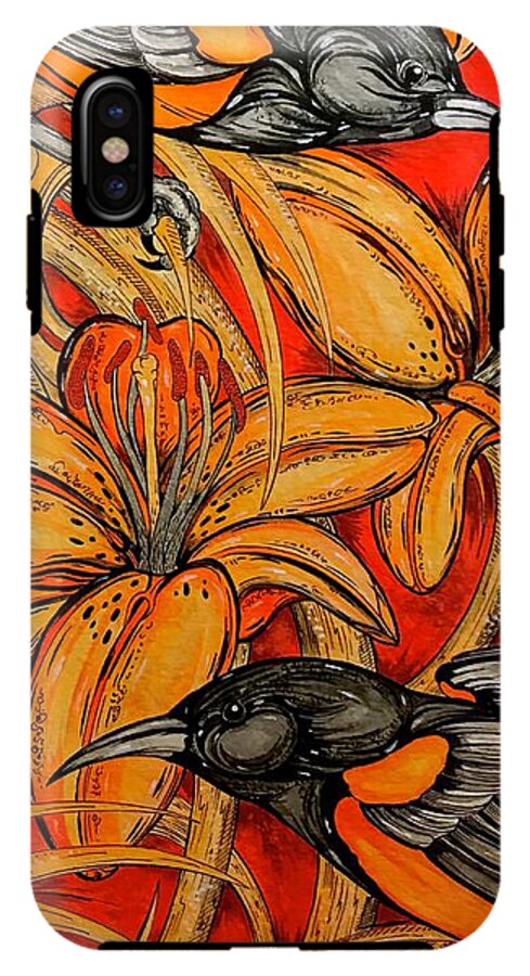 Oriole Pair - Phone Case