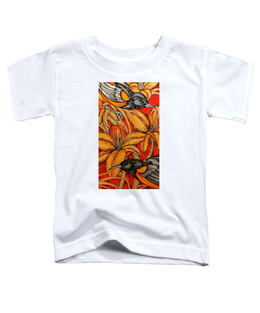 Oriole Pair - Toddler T-Shirt