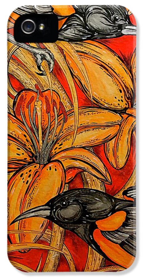 Oriole Pair - Phone Case