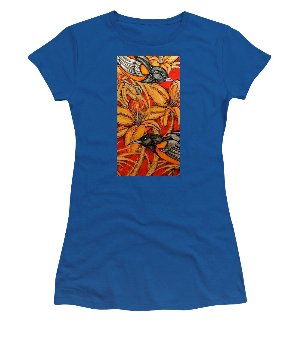 Oriole Pair - Women's T-Shirt