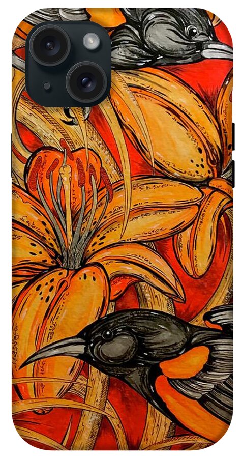 Oriole Pair - Phone Case