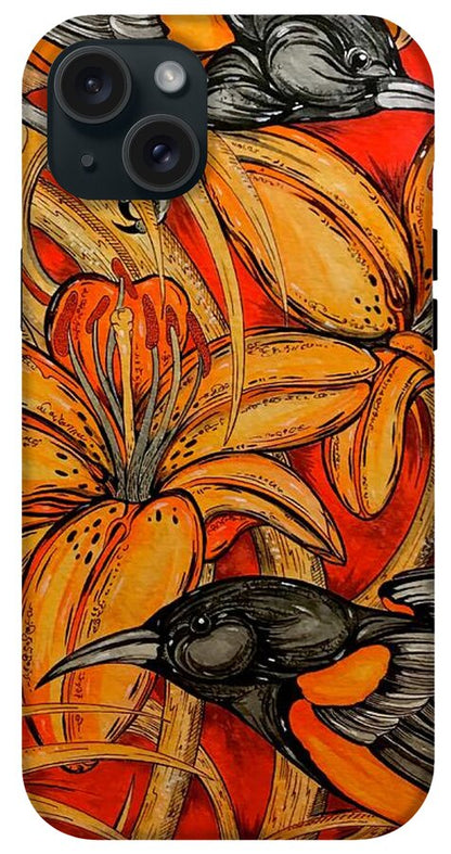 Oriole Pair - Phone Case