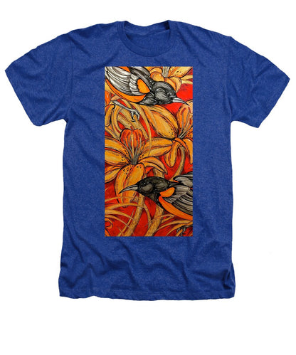 Oriole Pair - Heathers T-Shirt