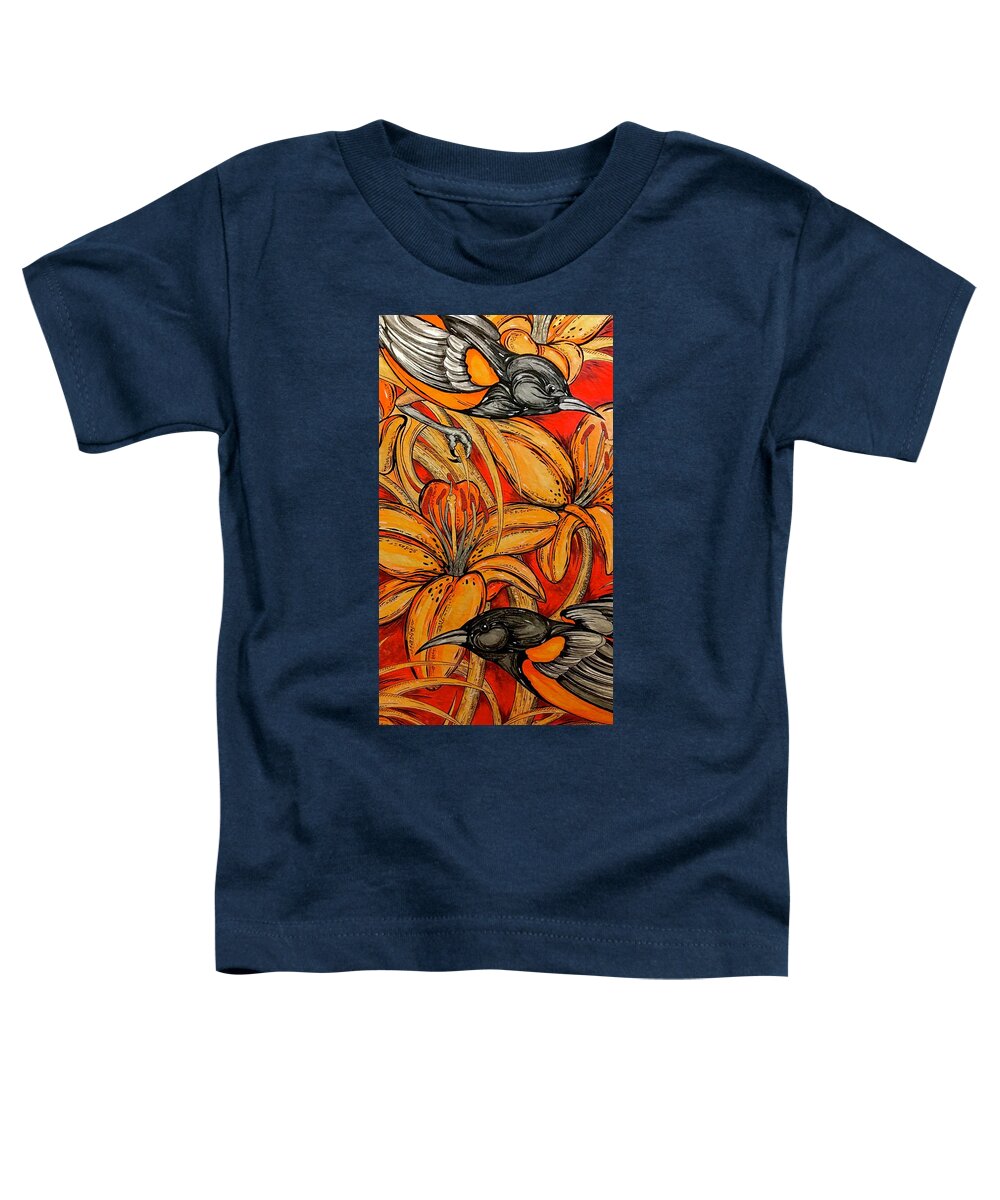 Oriole Pair - Toddler T-Shirt
