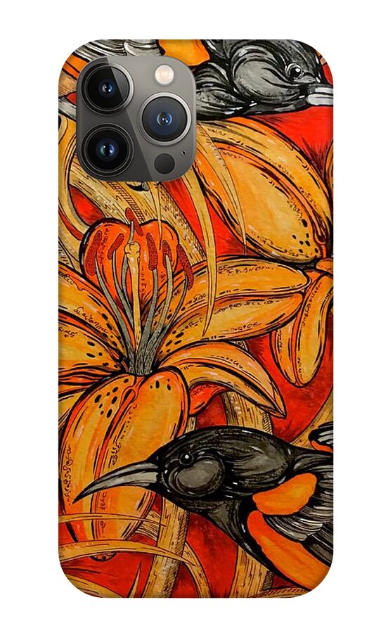 Oriole Pair - Phone Case