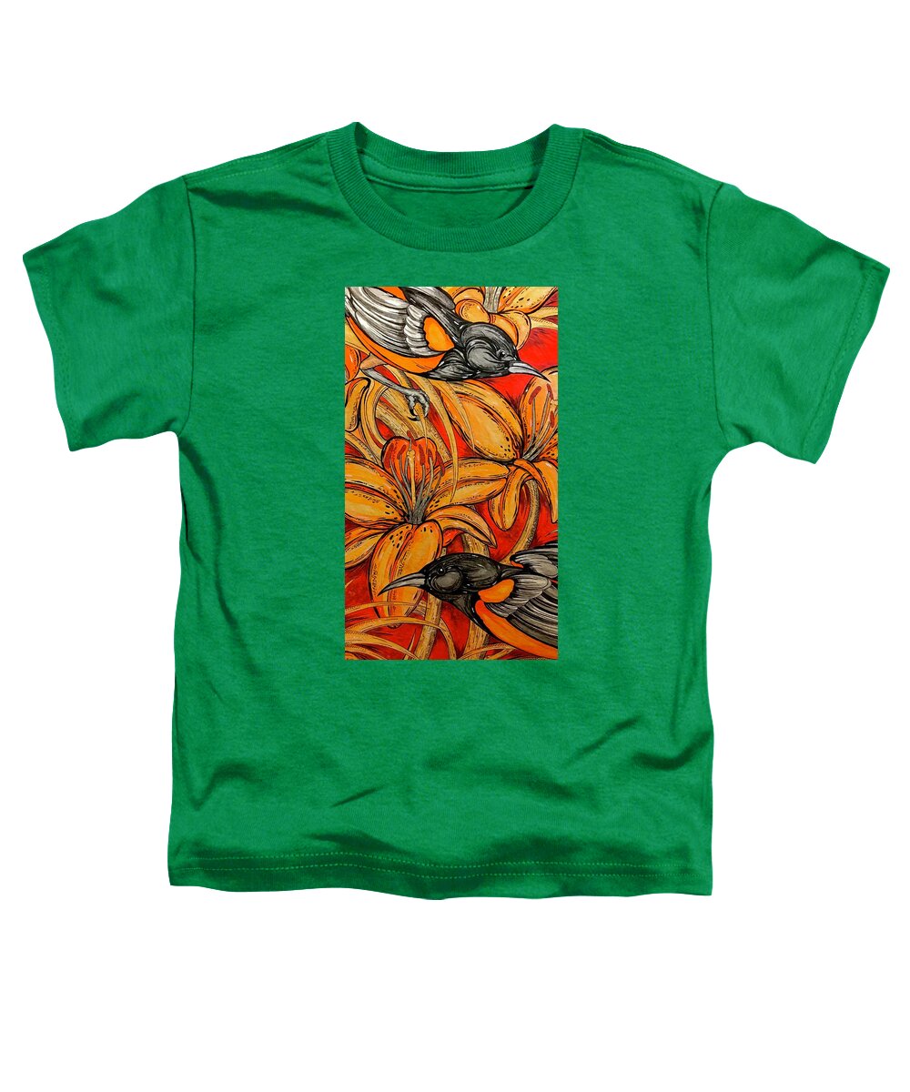 Oriole Pair - Toddler T-Shirt