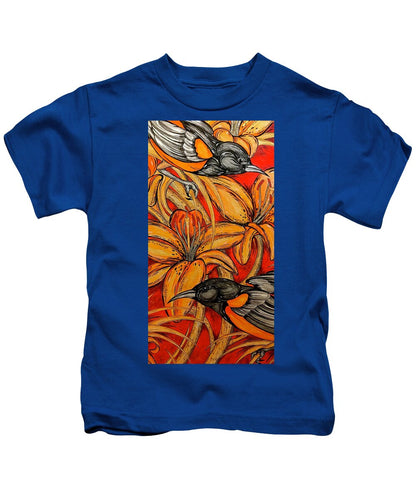 Oriole Pair - Kids T-Shirt