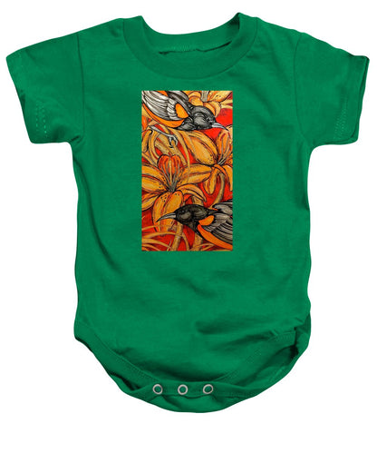 Oriole Pair - Baby Onesie