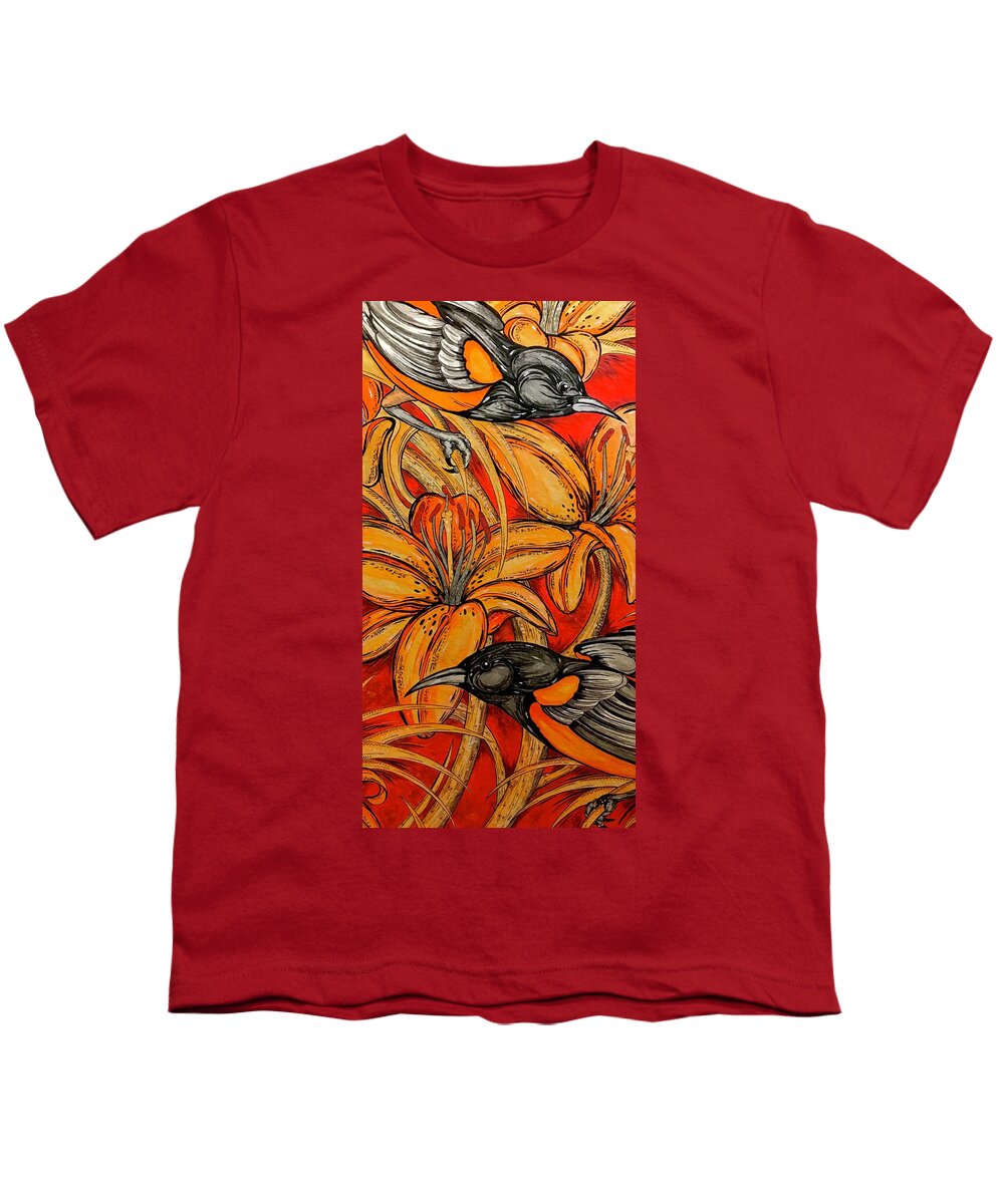 Oriole Pair - Youth T-Shirt