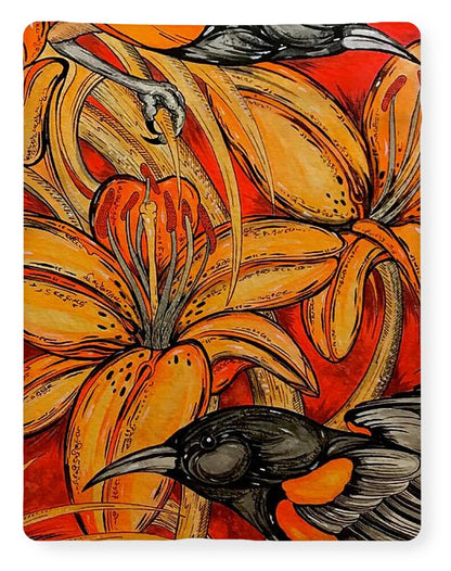 Oriole Pair - Blanket