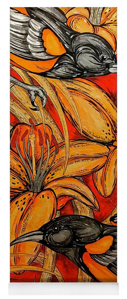 Oriole Pair - Yoga Mat
