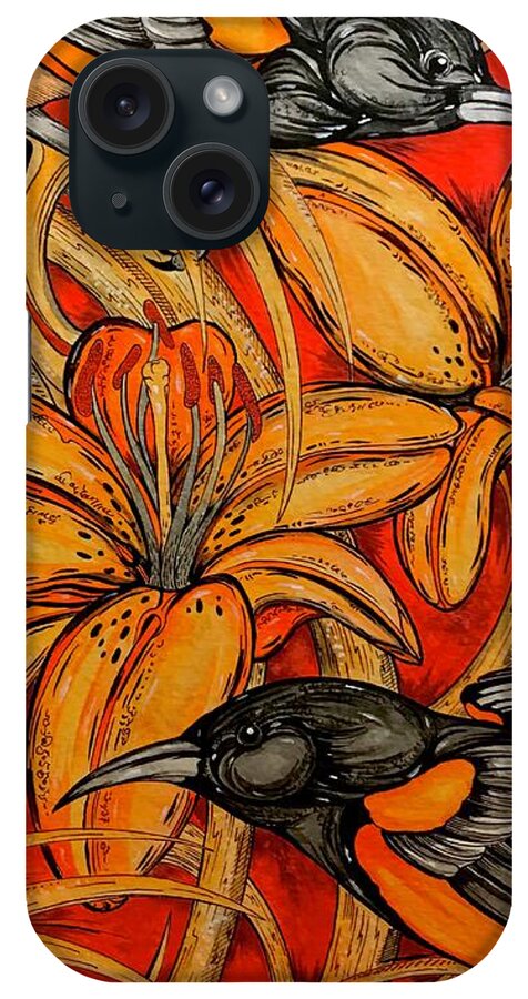 Oriole Pair - Phone Case