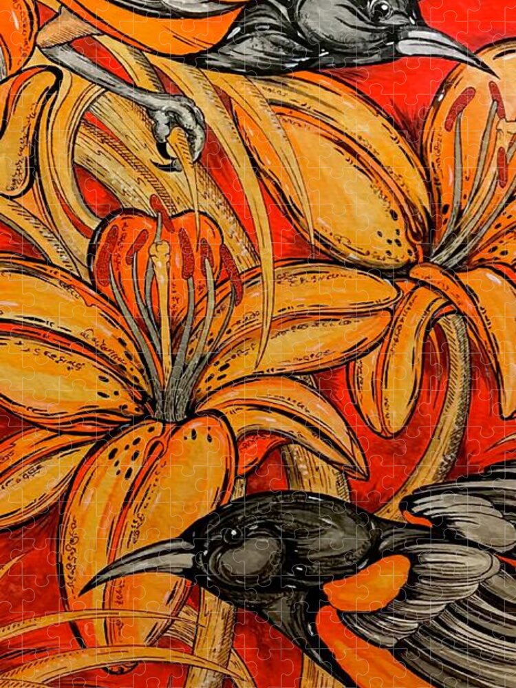 Oriole Pair - Puzzle