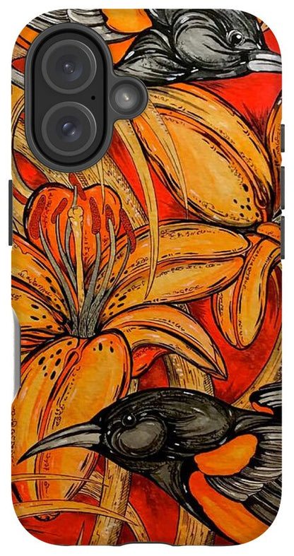 Oriole Pair - Phone Case