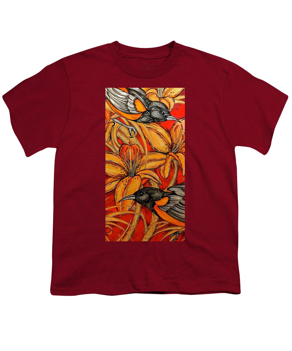 Oriole Pair - Youth T-Shirt
