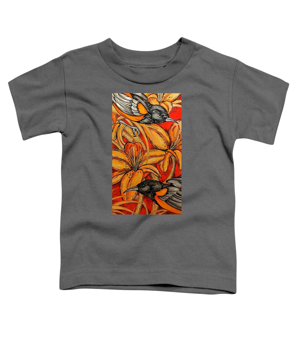 Oriole Pair - Toddler T-Shirt