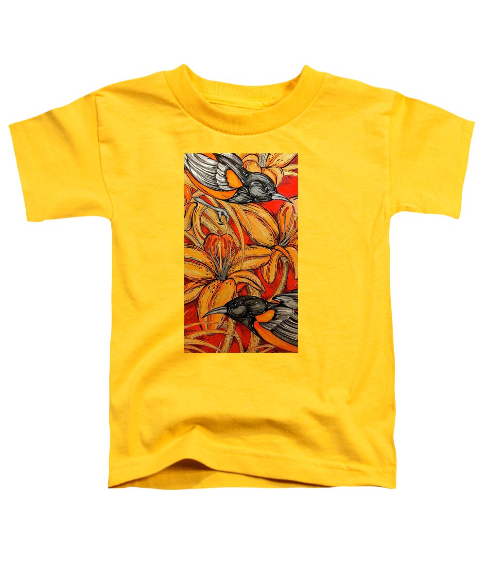 Oriole Pair - Toddler T-Shirt