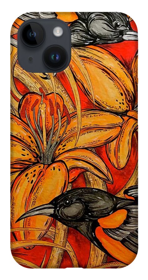 Oriole Pair - Phone Case