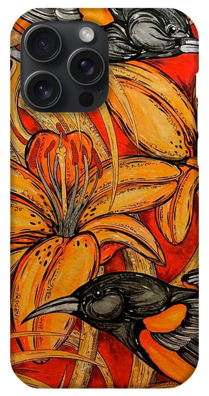 Oriole Pair - Phone Case