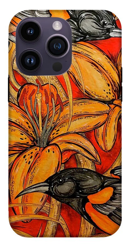 Oriole Pair - Phone Case