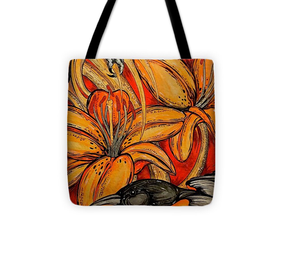 Oriole Pair - Tote Bag