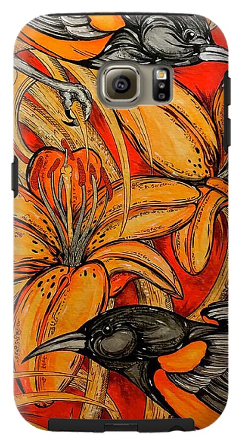 Oriole Pair - Phone Case