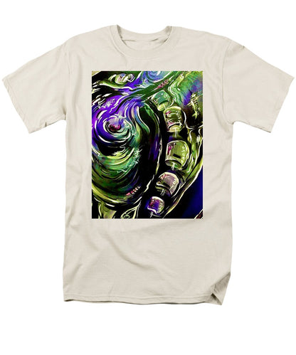 Peacock Man - Men's T-Shirt  (Regular Fit)