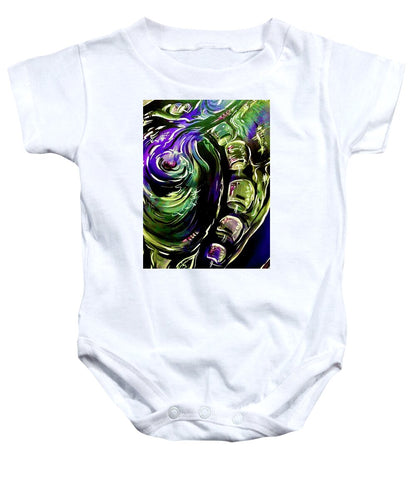Peacock Man - Baby Onesie