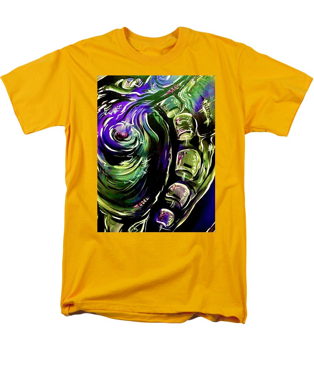 Peacock Man - Men's T-Shirt  (Regular Fit)
