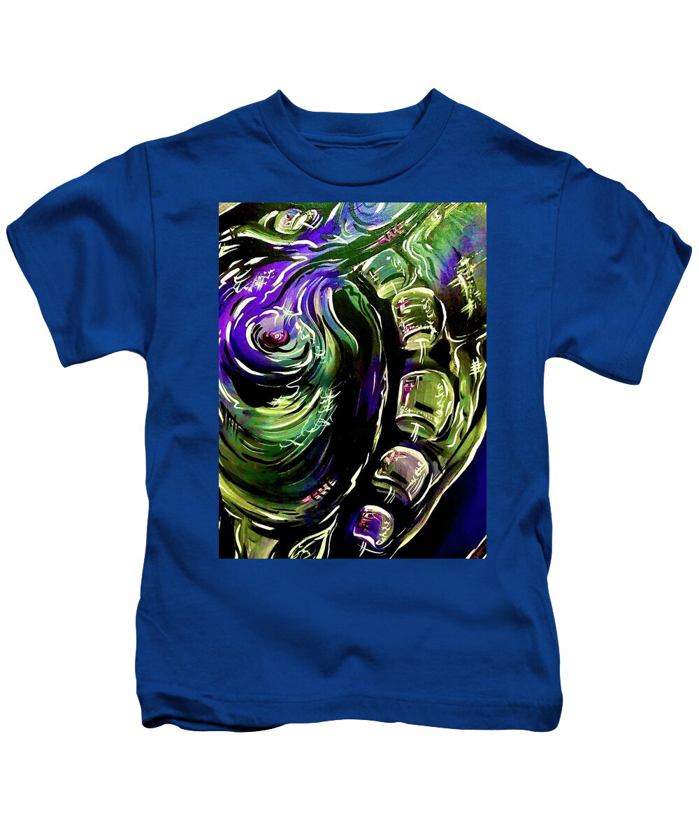 Peacock Man - Kids T-Shirt