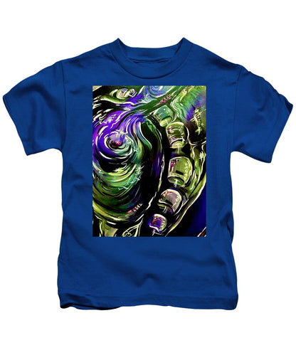 Peacock Man - Kids T-Shirt