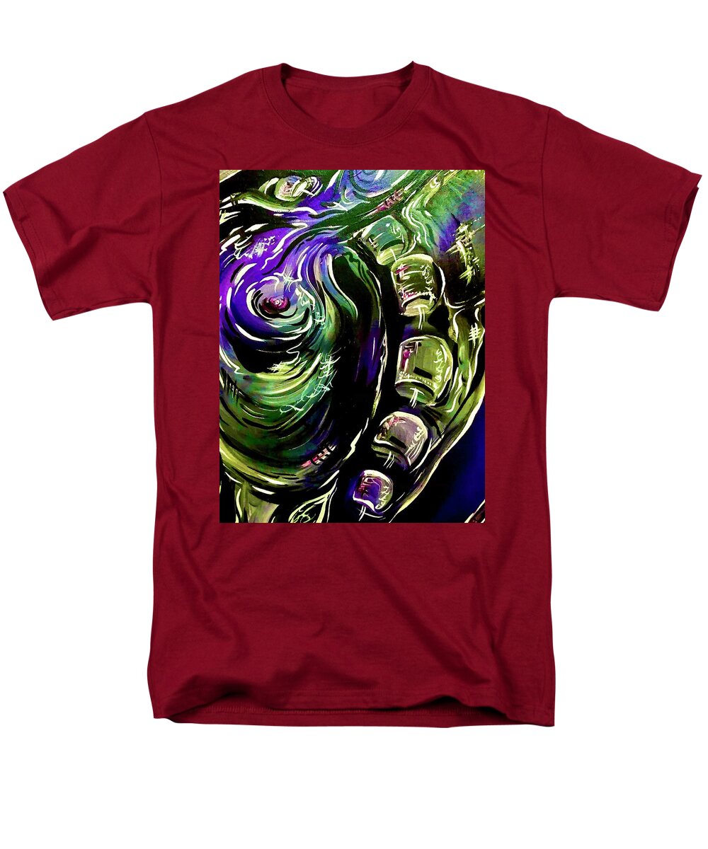 Peacock Man - Men's T-Shirt  (Regular Fit)