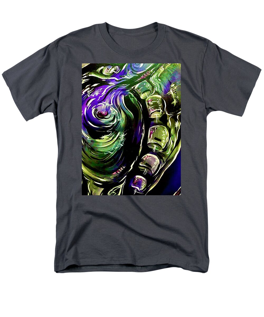 Peacock Man - Men's T-Shirt  (Regular Fit)