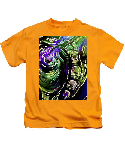 Peacock Man - Kids T-Shirt