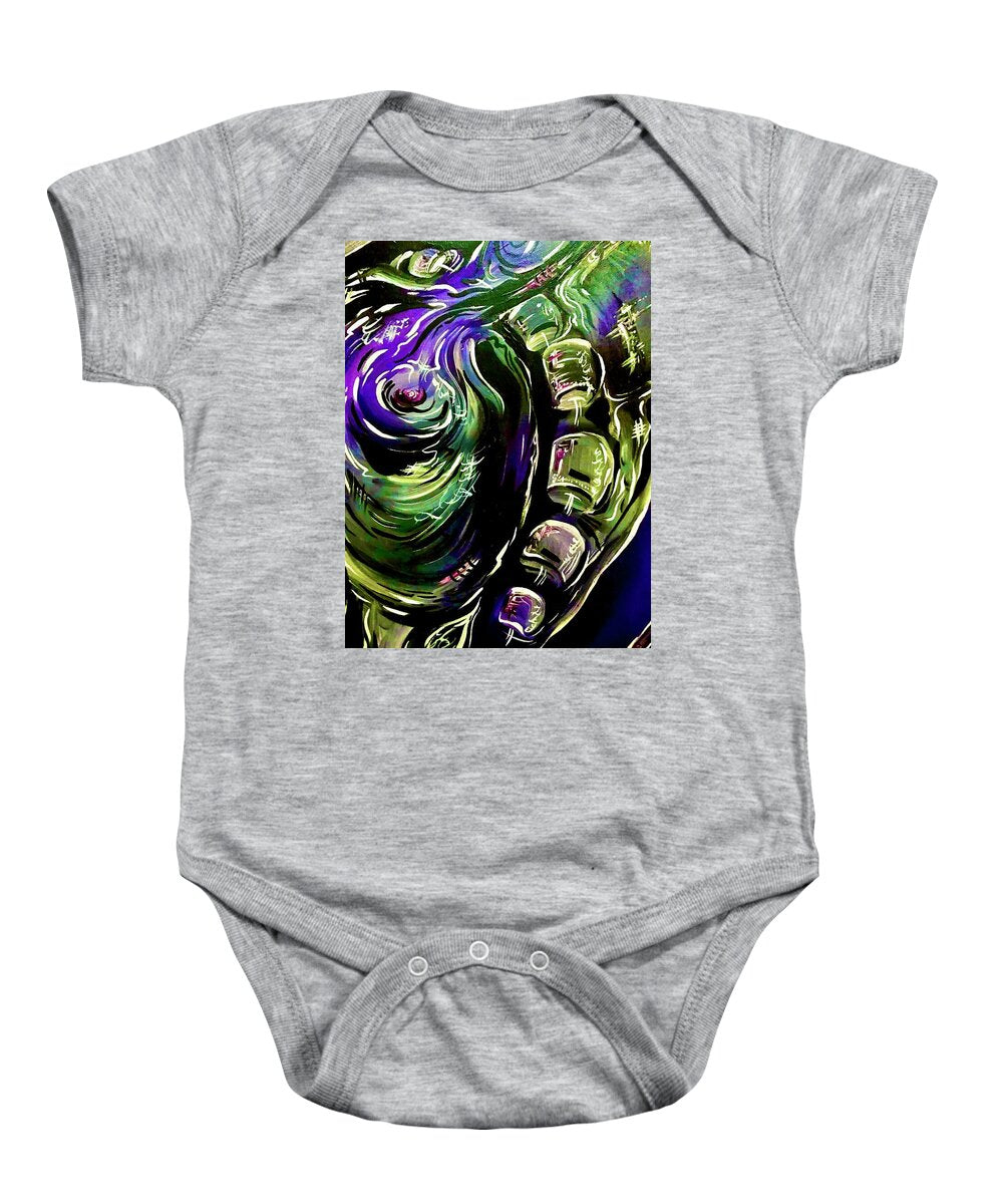 Peacock Man - Baby Onesie