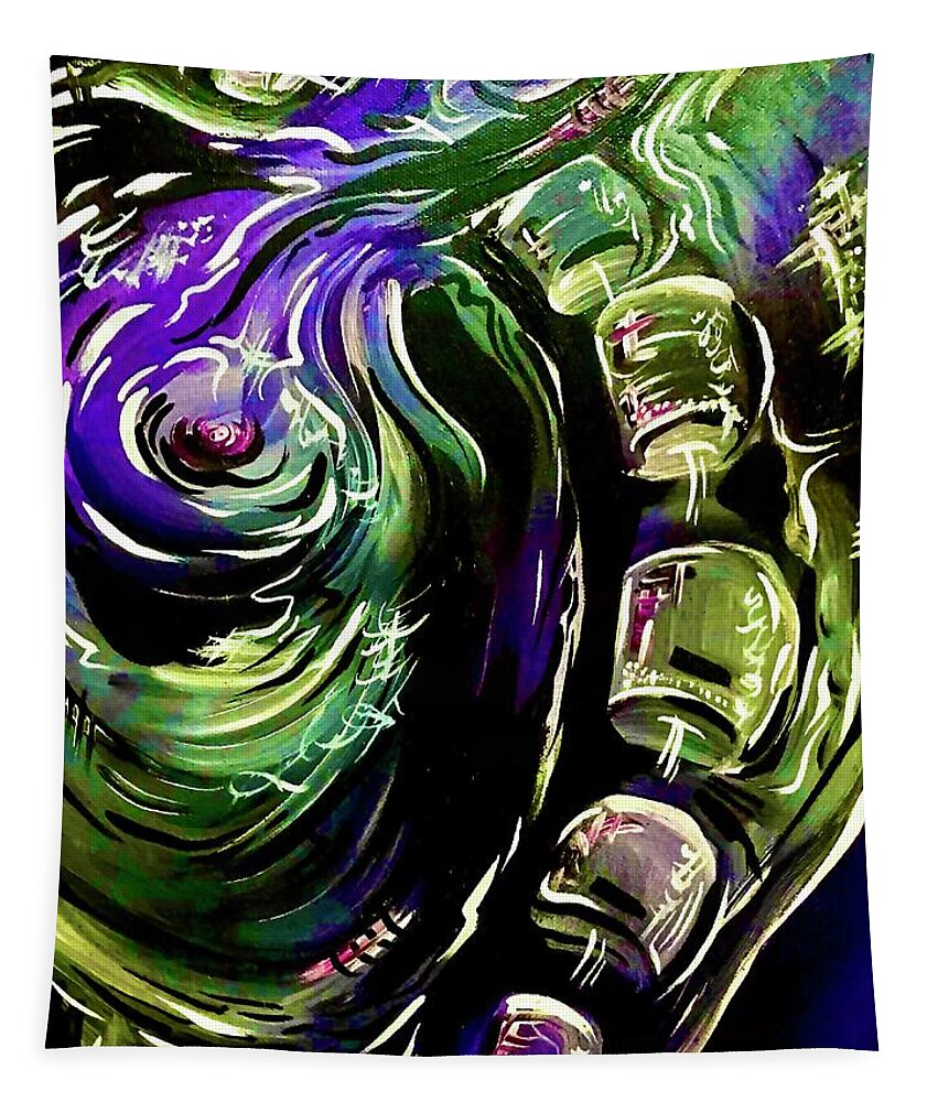 Peacock Man - Tapestry