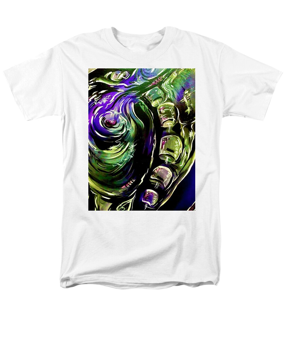 Peacock Man - Men's T-Shirt  (Regular Fit)