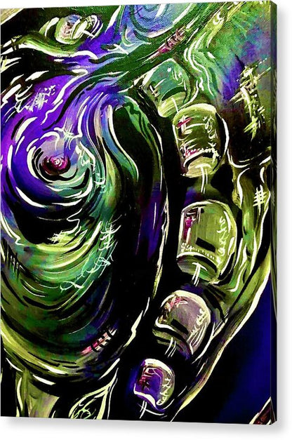Peacock Man - Acrylic Print